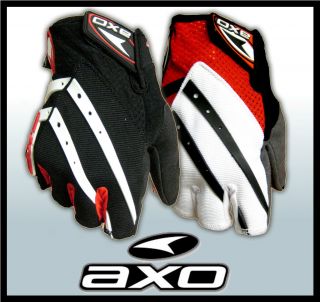 AXO FastTrack Fingerless Gloves MX Motocross BMX DH MTB