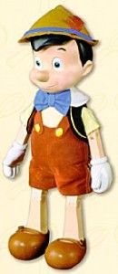 RARE Paddy Gordon Pinocchio Doll 2002 Disneyana Convention LE50