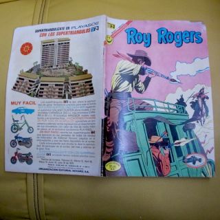 Roy Rogers 262 Spanish Mexican Comic Novaro 26 Abril 1972
