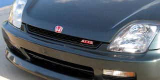 Red H Emblems Badges Honda Acura JDM Hood Trunk Front Rear 2 75X2 