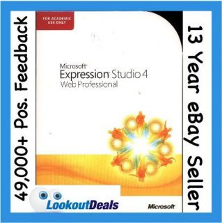 Microsoft Expression Studio 4 Web Professional Academic