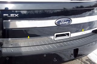 09 12 Ford Flex Tailgate Rear Deck Truck SUV Chrome Trim 1 PC New 