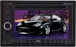 JVC KW AV60 Car Audio 2 DIN CD DVD MP3 iPod WMA USB Player Receiver Am 