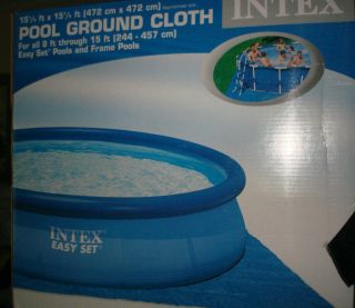 New Intex 15 1 2 Pool Ground Cloth Fits Above Ground 8 15 East Set 