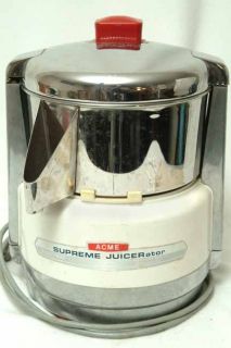 Acme Supreme Juicerator 6001 Used With Filters