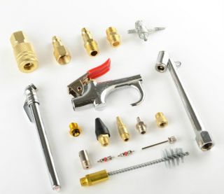 18 Pcs Air Accessory Kit Air Compressor Tools & Fittings Starter Kit 