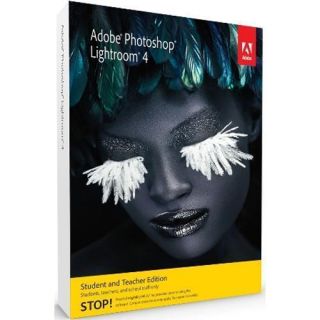Adobe (65164859) Photoshop Lightroom 4   Student/Teacher Edition   DVD 