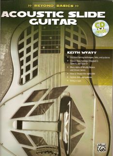 Acoustic Slide Guitar Book CD Open Blues Tunings Basics