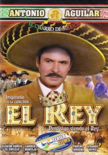 El Rey 1975 Antonio Aguilar Carmen Montejo New DVD