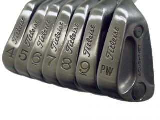 Titleist AC 108 Irons Set 4 PW Steel Stiff Acushnet Golf Clubs