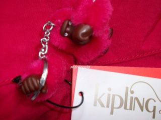 Kipling Adara Medium Tote Shoulder Bag Deep Bright Rose