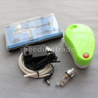 Mini Makeup Machine Tatoo Airbrush Compressor Filter and Airbrush Kit 
