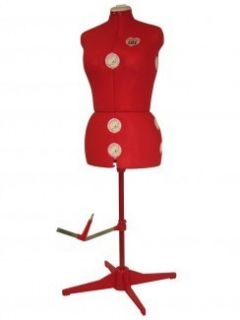 Singer Adjustable Dress Form Model 151 Red