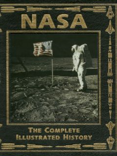    Illustrated History of NASA Signed Apollo 11 Moonwalker Buzz Aldrin