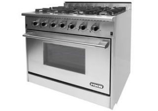 NXR DRBB3602 Stainless Steel All Gas Pro Style Range