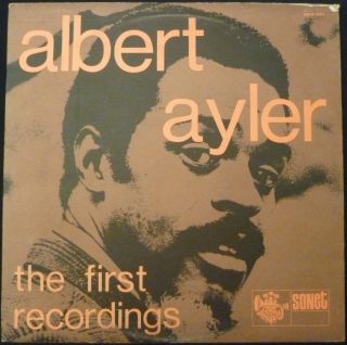 Albert Ayler First Recordings LP UK 1969 SONET