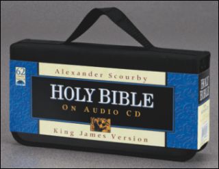 The Holy Bible Complete KJV on CD Alexander Scourby King James Version 
