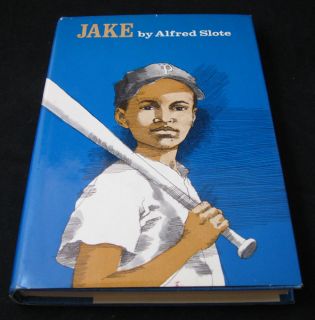 Alfred Slote Signed Jake Hardcover Book Auto