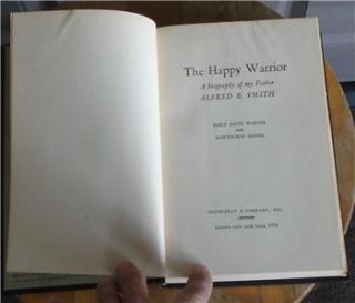 the happy warrior emily smith warner 1st ed nice