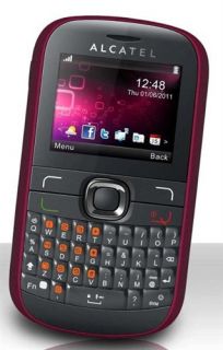Alcatel OneTouch OT 585D Mystery Pink Dual Sim Unlocked Cell Phone 