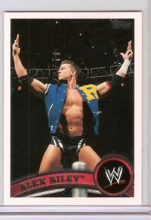 WWE 2011 Topps Trading Card Alex Riley 14