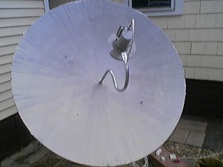 Amateur Radio Parabolic Dish DIY Monster WiFi Solar Oven