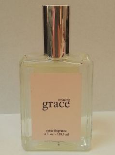 Amazing Grace Perfume by Philosophy for Women 4 0 oz SPRAY FRAGRANCE 