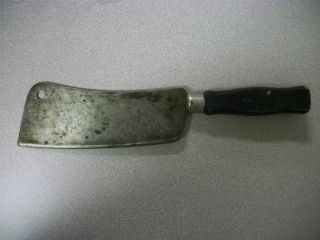Antique Meat Cleaver American Cutlery Co Conjoined AC Co Stamp