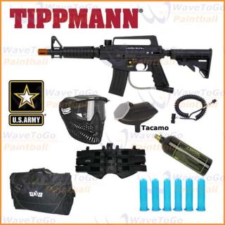 US ARMY Alpha Black Tactical Tippmann SNIPER Paintball Gun Bag