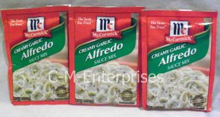 McCormick Creamy Garlic Alfredo Sauce Mix 1 25 oz 3 Pack