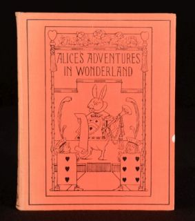C1907 Alices Adventures in Wonderland Lewis Carroll Illustrated 