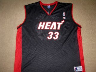 NBA Alonzo Mourning Miami Heat Champion Jersey 52 XXL