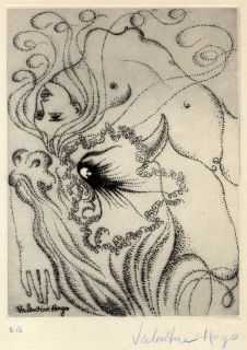   Hugo Femme nue Jupiter Opiomane Paul Eluard Andre Breton Man Ray Dada