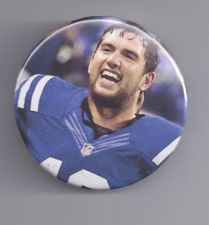 ANDREW LUCK BUTTON INDIANAPOLIS COLTS NFL FOOTBAL mag key adhv