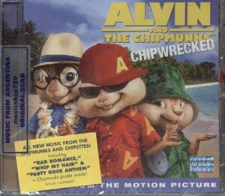 Alvin and The Chipmunks Chipwrecked Bonus Track Soundtrack SEALED CD 