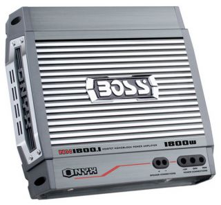 Boss NX1800 1 1800 Watt 1 Channel MOSFET Amp Car Stereo Power 