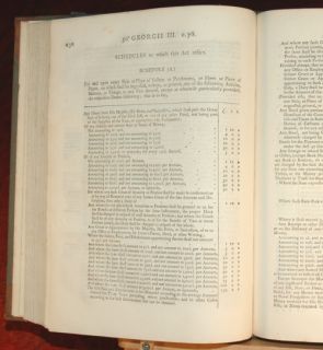 1810 Collection of Public General Statutes Leather BnD