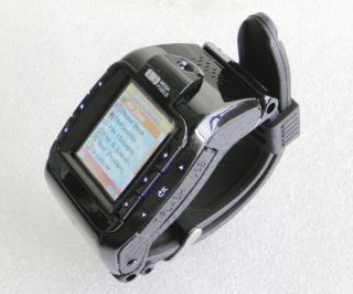   SCREEN WATCH CELL PHONE SPY CAMERA MP3 GSM watch mobile BLUETOOTH