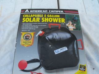 American camper Collapsible 5 Gallon Solar Shower