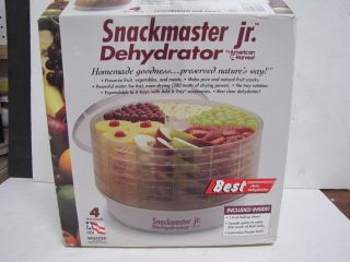 American Harvest Snackmaster Dehydrator Jr FD 20
