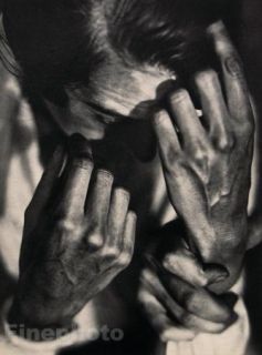 1931 Vintage Print Dramatic Hands Germany Photography Fine Art by 