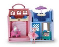 Angelina Ballerina Chipping Cheddar Sweets Dance Shop Playset New 