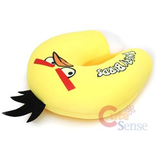 Rovio Angry Birds Yewllo Bird Neck Rest Pillow Cushion Auto 