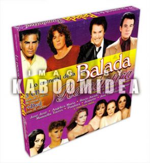 CD + DVD ESENCIAL BALADA ROMANTICA NEW Raphael Rocio Jurado Emmanuel 