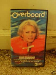 Overboard Cliff Robertson Angie Dickinson 1978 VHS