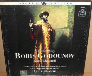 LP Box Angel Blue Moussorgsky Boris Godounov s 3633