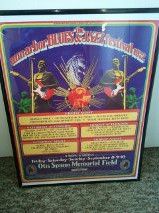 Ann Arbor Blues Jazz Festival Original Poster 1972