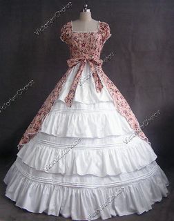   Cosplay Lolita Dress Ball Gown Prom Reenactment Clothing 020 S