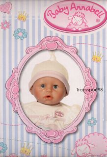 Baby Annabell Interactive Doll 2012 Version Zapf Creation New in Box 