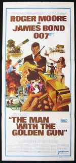 Man with The Golden Gun 1974 James Bond Daybill Movie Poster 